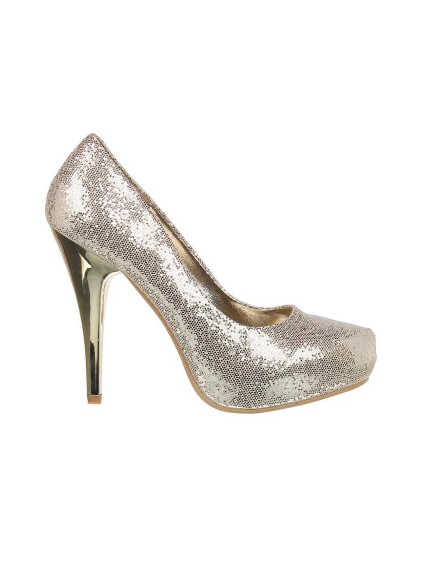 gold slip on pumps - 15786734 - Zoom Image - 2