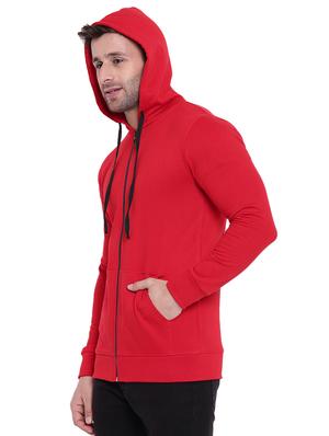 red fleece sweatshirt - 15788631 - Standard Image - 2
