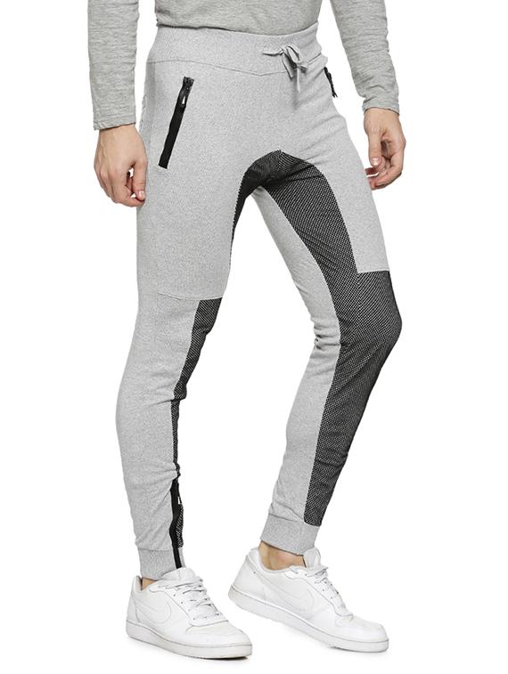 grey cotton joggers - 15791025 - Zoom Image - 2
