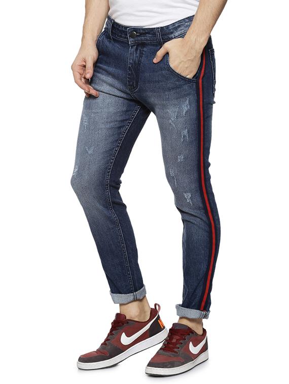 blue denim ripped jeans - 15791030 - Zoom Image - 2