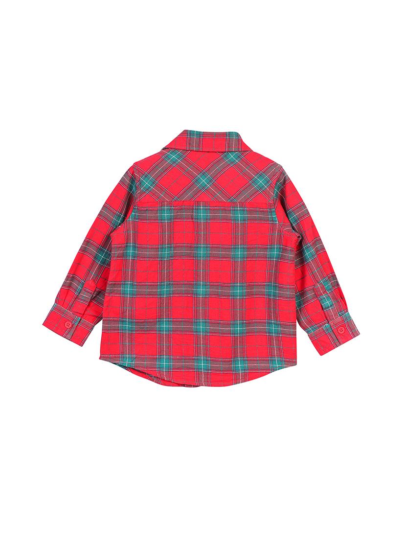 pocket patch checkered shirt - 15791636 - Zoom Image - 2