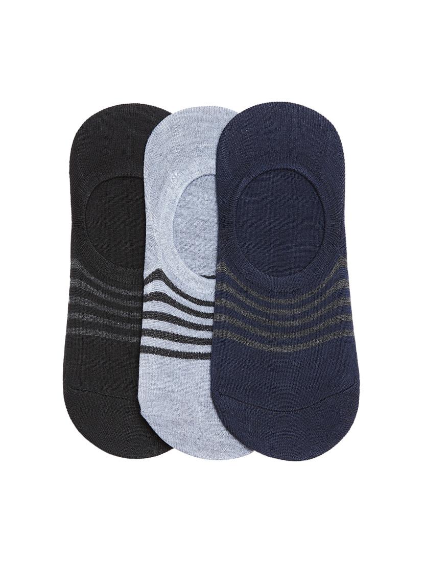 multi colored cotton no show socks - 15791695 - Zoom Image - 2