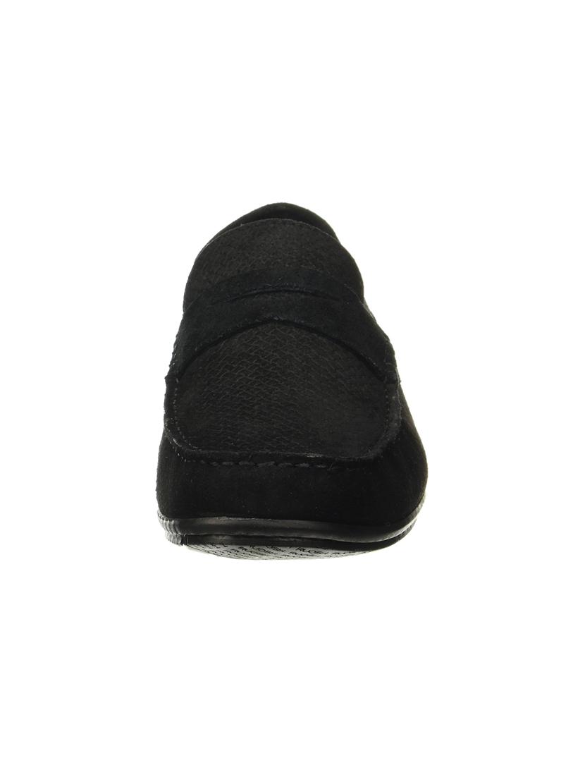 black Suede slip on loafers - 15793200 - Zoom Image - 2