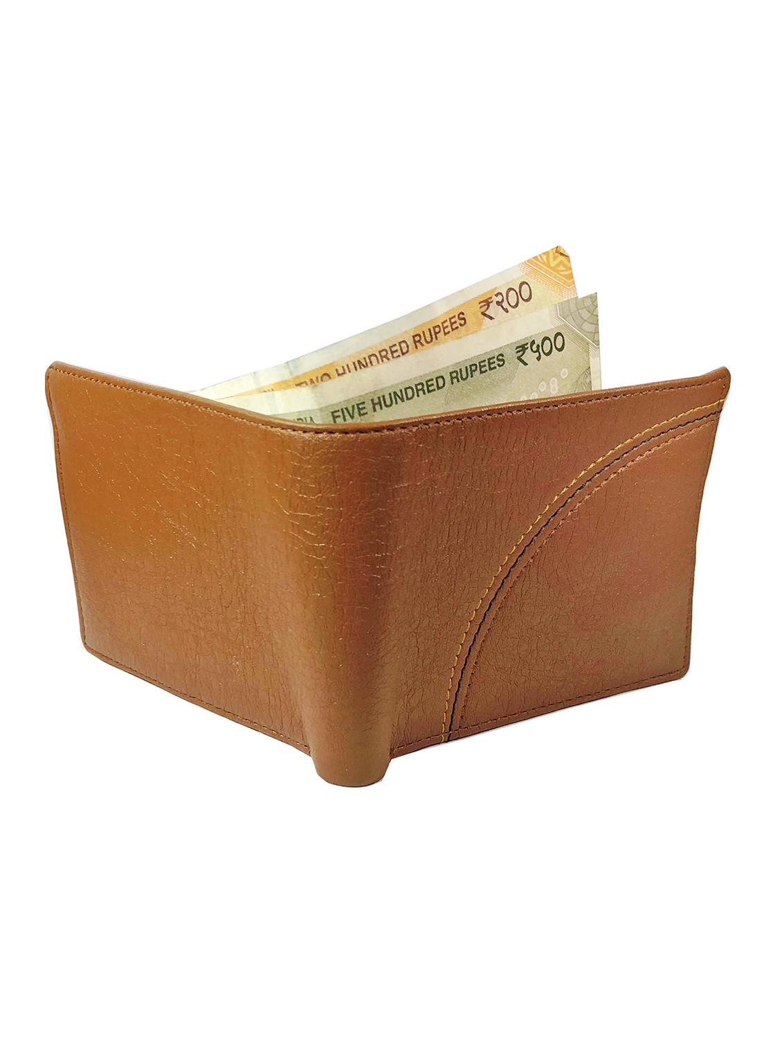 tan leatherette wallet - 15795234 - Zoom Image - 2