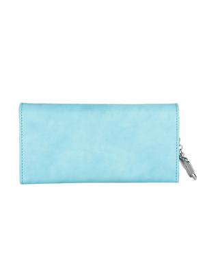 blue leatherette (pu) regular purse - 15795560 - Standard Image - 2