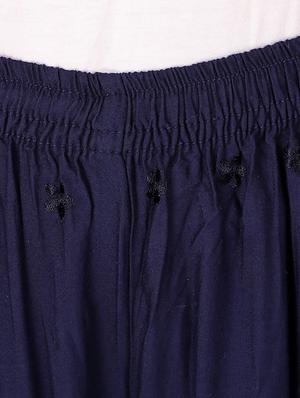 chikankari detail flared palazzo - 15795967 - Standard Image - 5