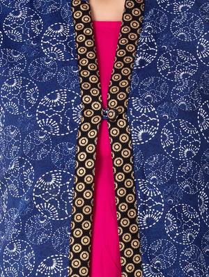 Layered printed kurta - 15796059 - Standard Image - 5