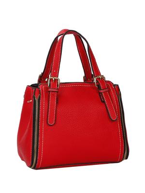 red leatherette (pu) regular sling bag - 15796459 - Standard Image - 2