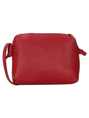 red leatherette (pu) regular sling bag - 15796513 - Standard Image - 2