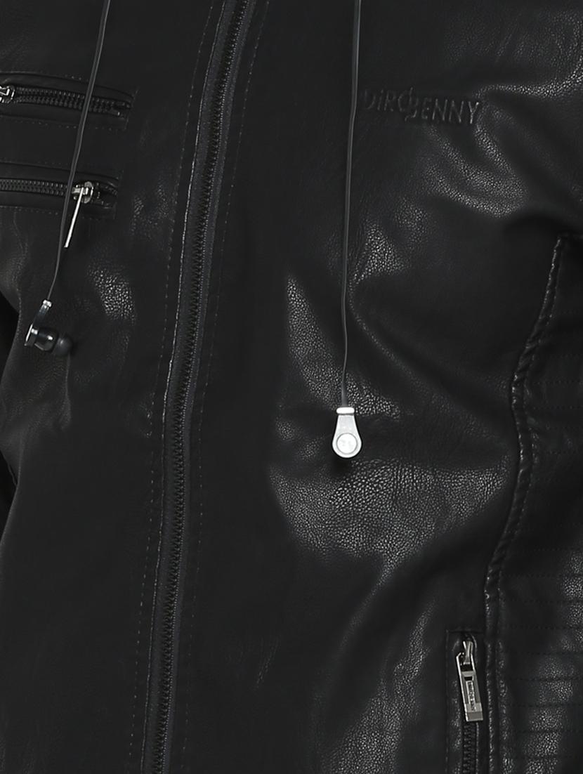 black leather biker jacket - 15798448 - Zoom Image - 5