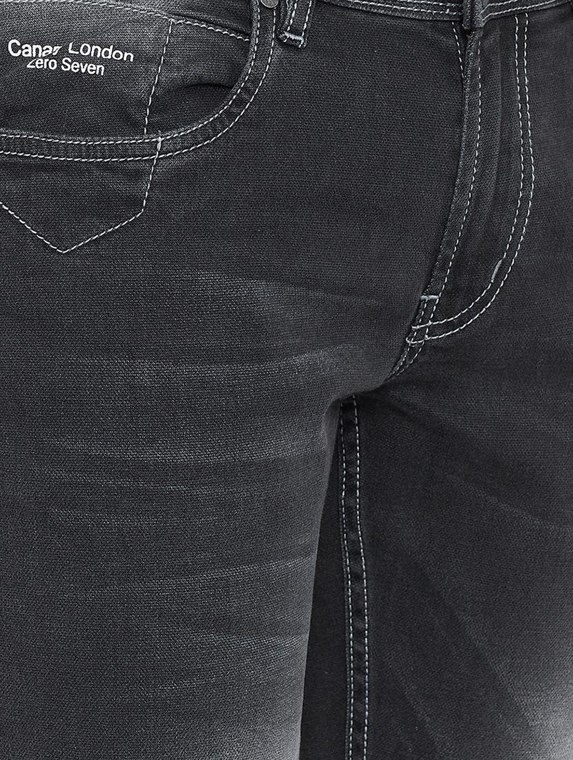 black heavy washed ripped denim jeans - 15800368 - Zoom Image - 5