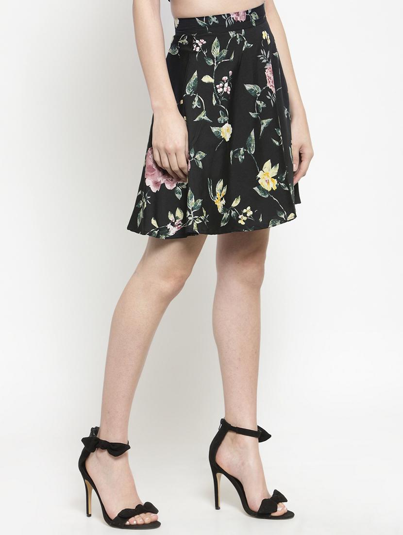 floral flared skirt - 15802830 - Zoom Image - 2