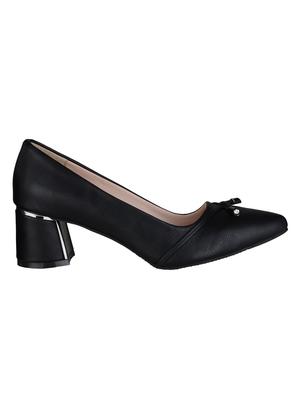 black slip on pumps - 15803622 - Standard Image - 2