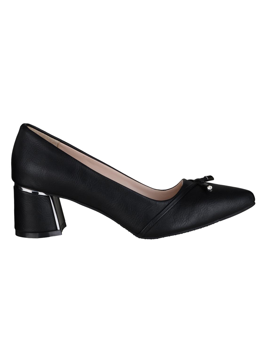 black slip on pumps - 15803622 - Zoom Image - 2