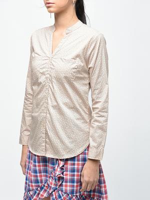 pocket patch curved hem shirt - 15804533 - Standard Image - 5