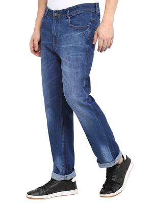 blue cotton washed jeans - 15804852 - Standard Image - 2