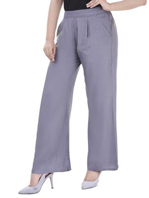 Pleated front elasticated back palazzo - 15805462 - Standard Image - 2