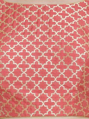 Self-design brocade blouse - 15805810 - Standard Image - 5