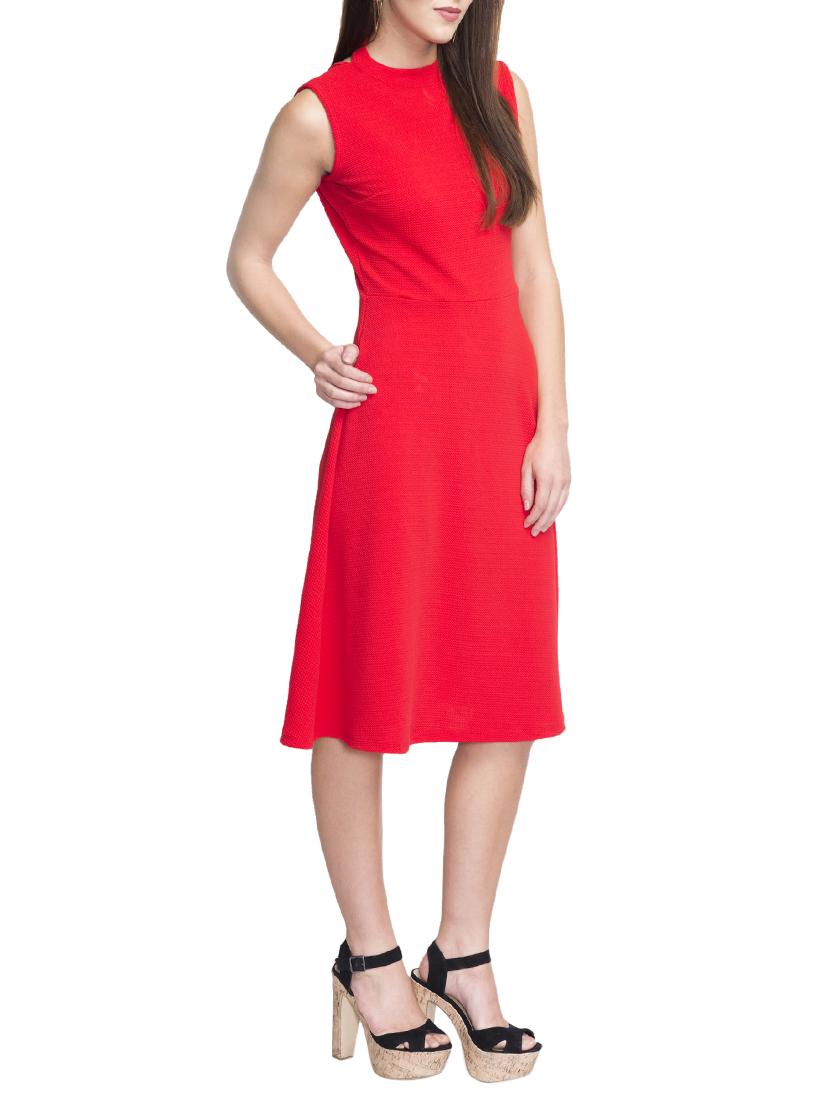 cut out back a-line dress - 15806268 - Zoom Image - 2