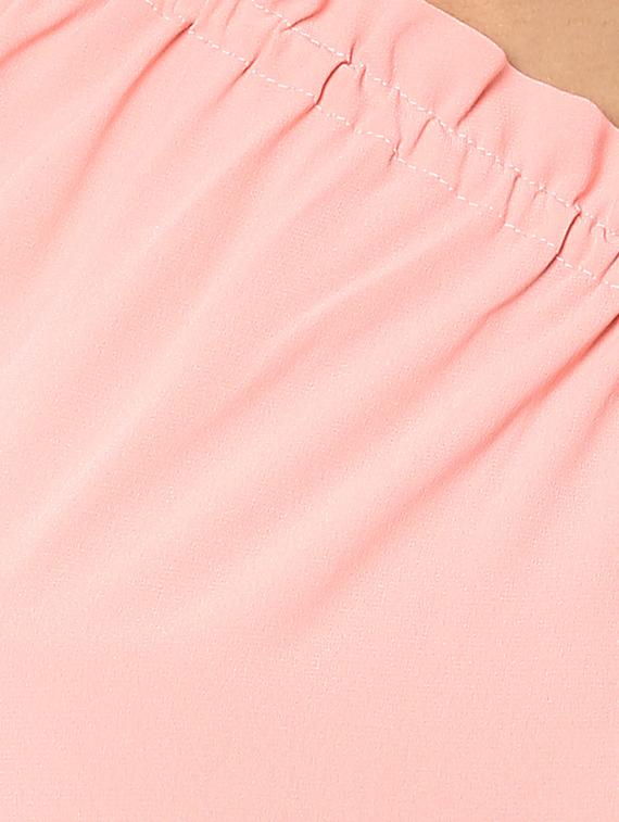 long sleeved single shoulder top - 15807609 - Zoom Image - 5