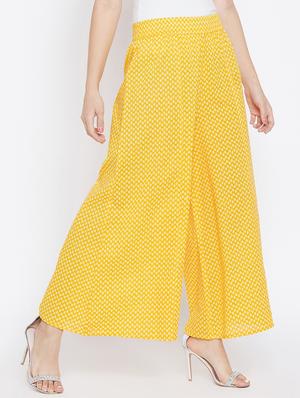 mid waist flared palazzo - 15811532 - Standard Image - 2