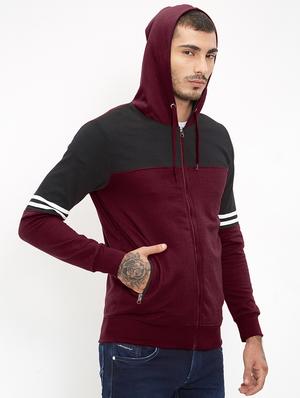 maroon cotton sweatshirt - 15812446 - Standard Image - 2