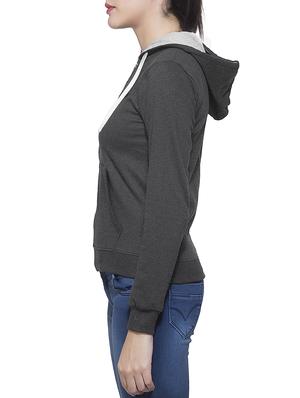 Lava grey hooded sweatshirt - 15812636 - Standard Image - 2