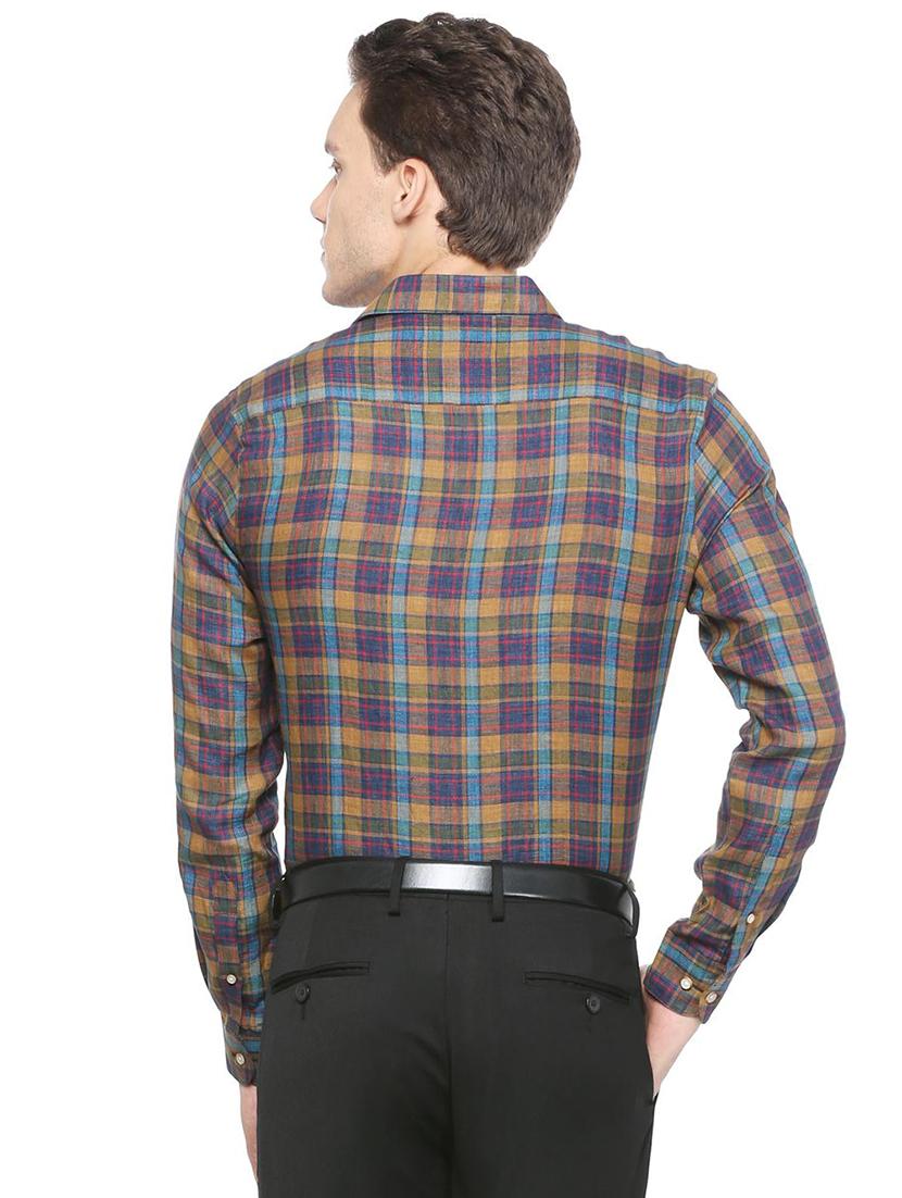 multicolor checkered casual shirt - 15814535 - Zoom Image - 2