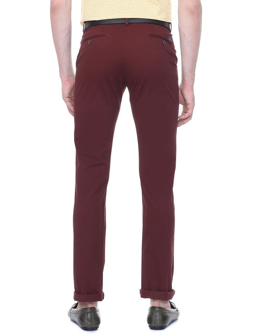 red cotton chinos - 15814606 - Zoom Image - 2