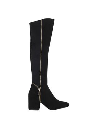 black knee length boots - 15814812 - Standard Image - 2