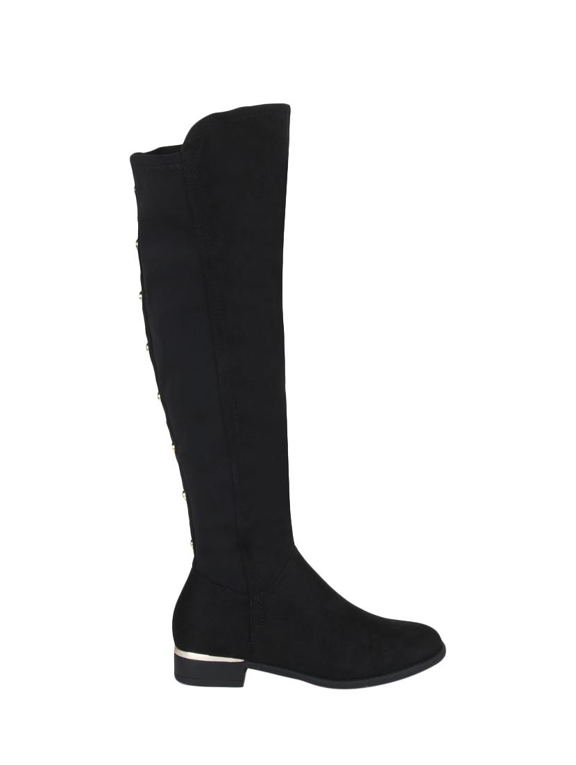black knee length boots - 15814838 - Zoom Image - 2