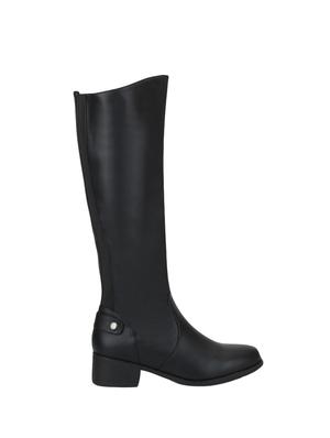 black calf zipper boots - 15814846 - Standard Image - 2