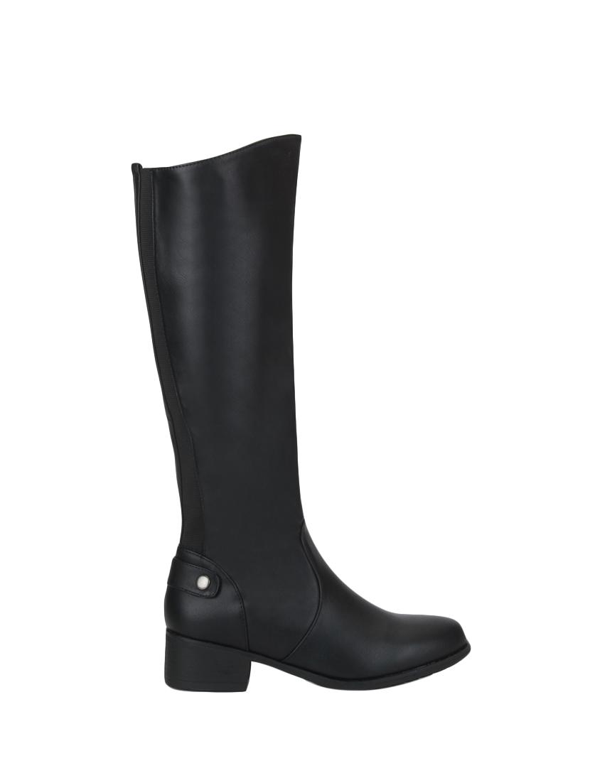black calf zipper boots - 15814846 - Zoom Image - 2