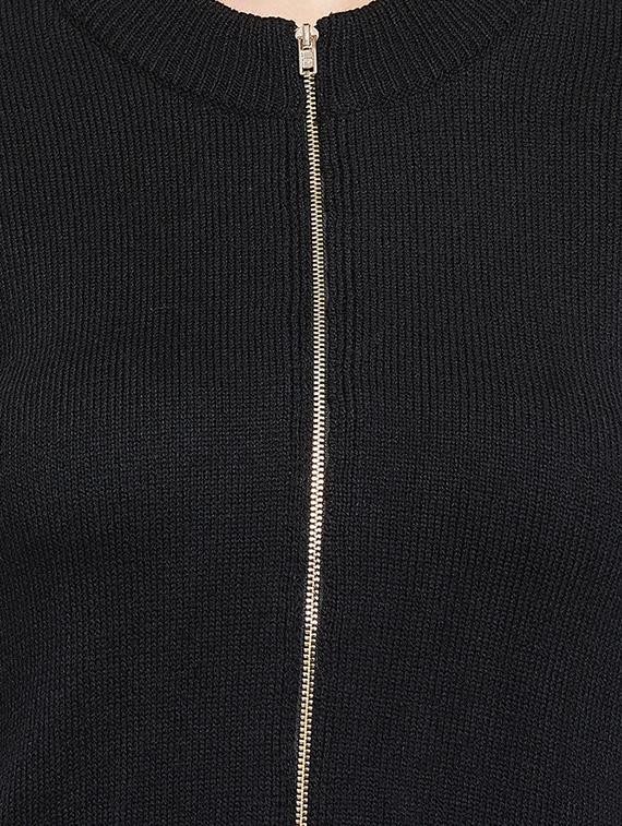 Ribbed zip up detail pullover - 15814978 - Zoom Image - 5