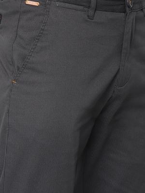 grey cotton chinos casual trousers - 15815355 - Standard Image - 5