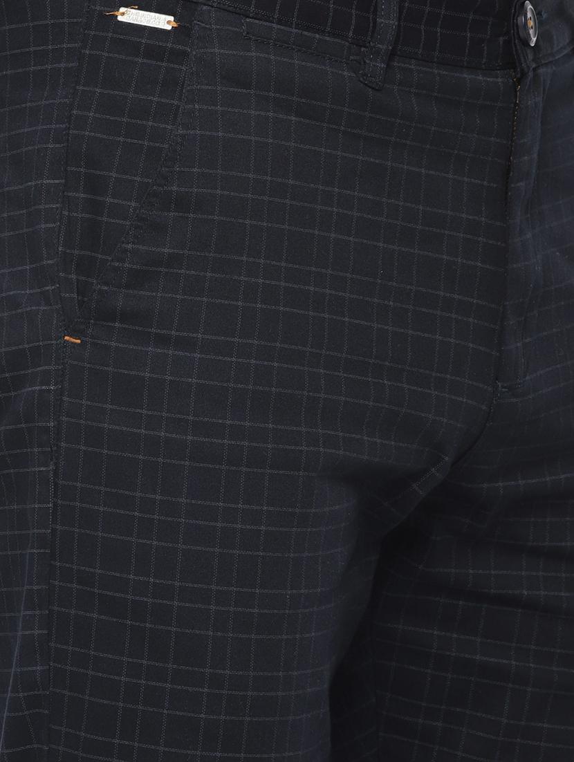 navy blue cotton chinos - 15815451 - Zoom Image - 5