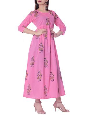 floral printed flared kurta - 15815615 - Standard Image - 2