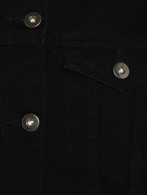 Embroidered back denim jacket - 15817374 - Standard Image - 5
