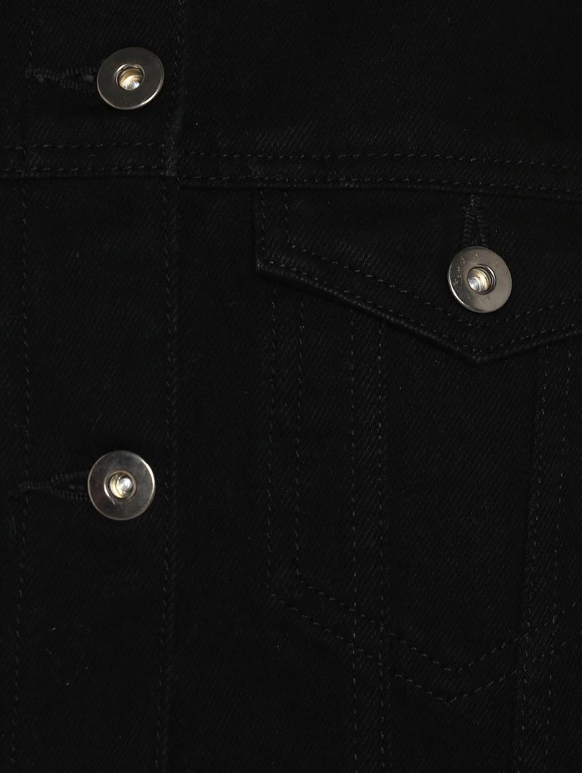 Embroidered back denim jacket - 15817374 - Zoom Image - 5