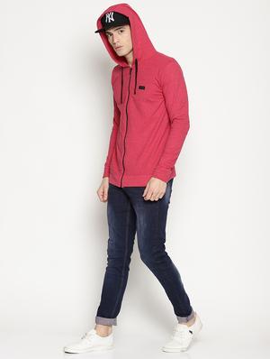 red cotton sweatshirt - 15817552 - Standard Image - 5