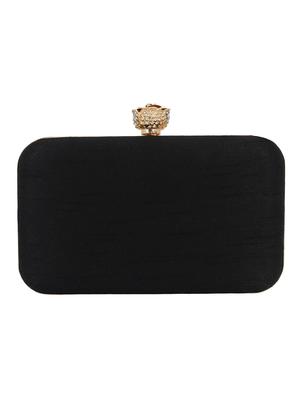 black velvet minaudiere clutch - 15822451 - Standard Image - 2