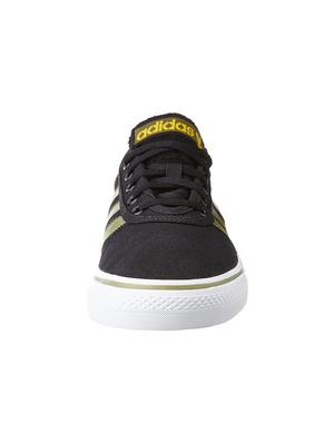 black Canvas lace up sneakers - 15825574 - Standard Image - 2