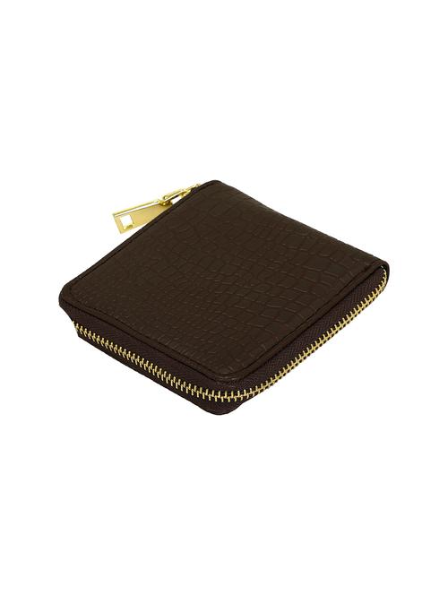 brown leatherette (pu wallet - 15825995 - Standard Image - 1