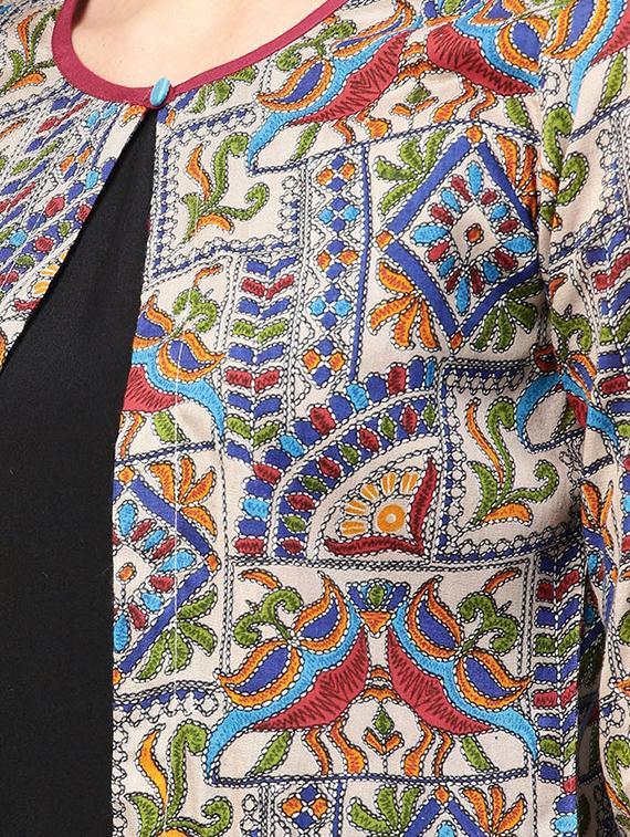solid straight kurta - 15827708 - Zoom Image - 5