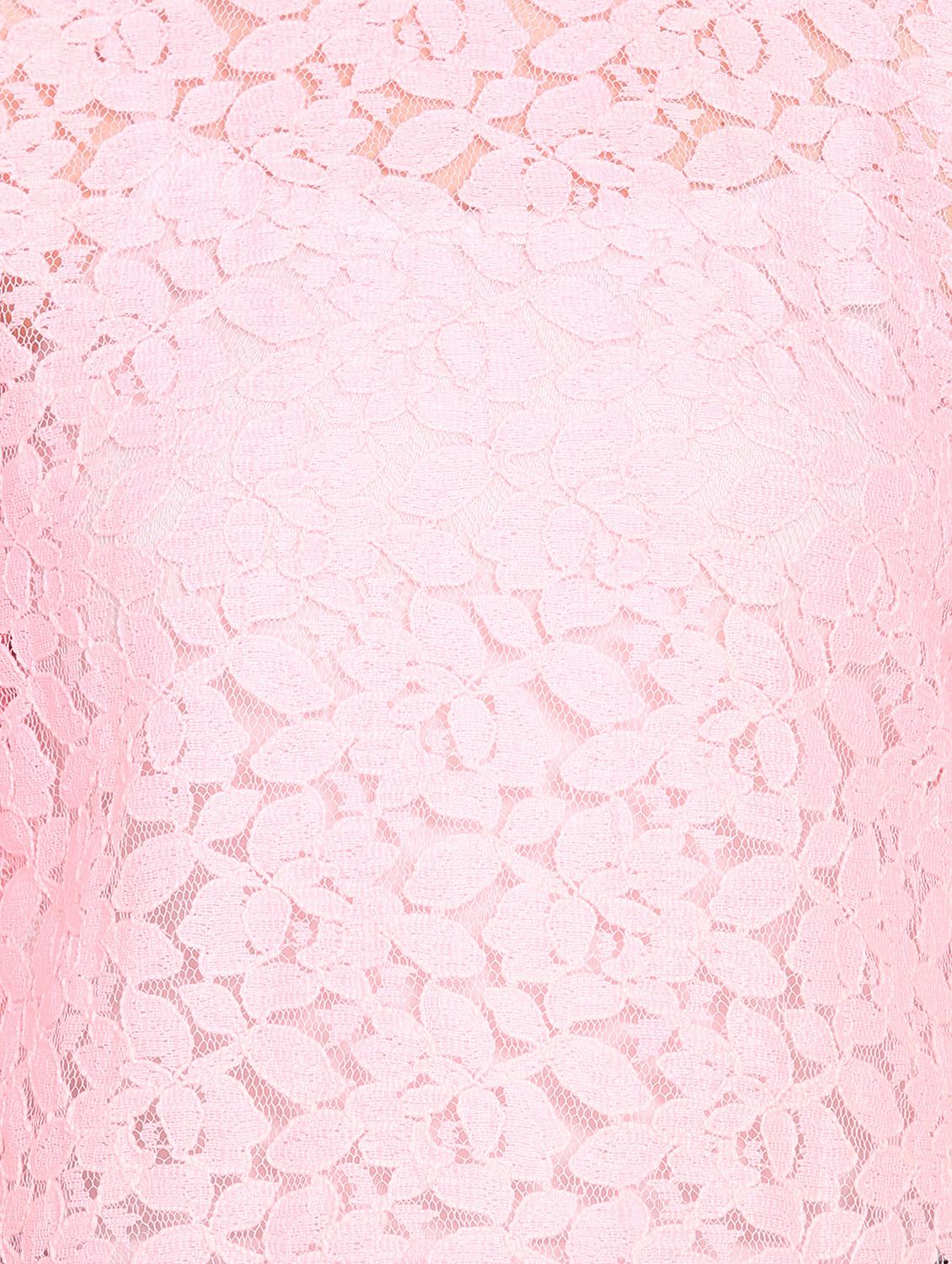 laced boat neck top - 15827770 - Zoom Image - 5