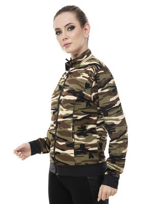zip up camouflage jacket - 15828861 - Standard Image - 2