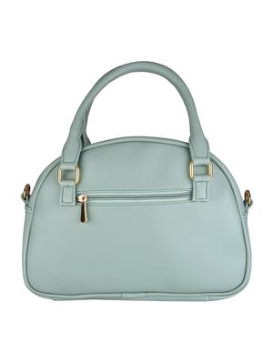 blue leatherette (pu) regular handbag - 15829690 - Standard Image - 2
