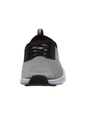 grey Fabric lace up sport shoes - 15830520 - Standard Image - 2