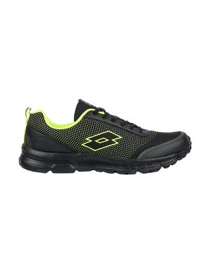 black Fabric lace up sport shoe - 15830527 - Standard Image - 2