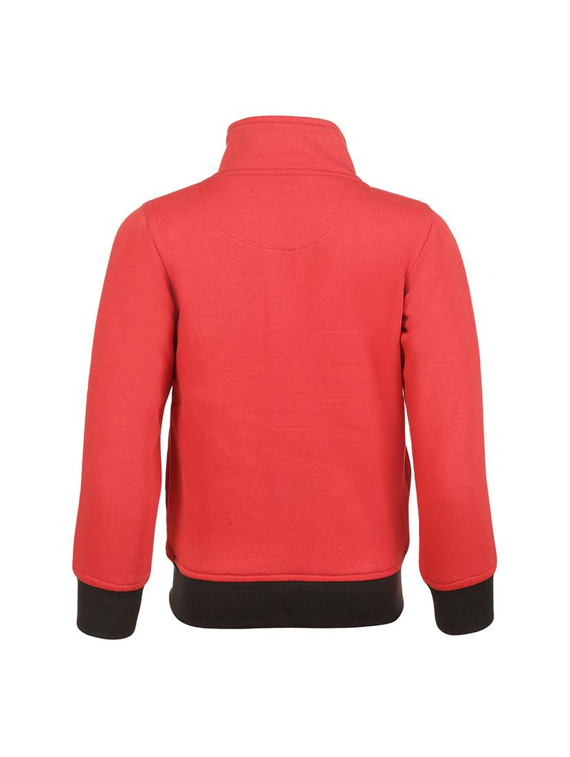 red fleece sweatshirt - 15831312 - Zoom Image - 2